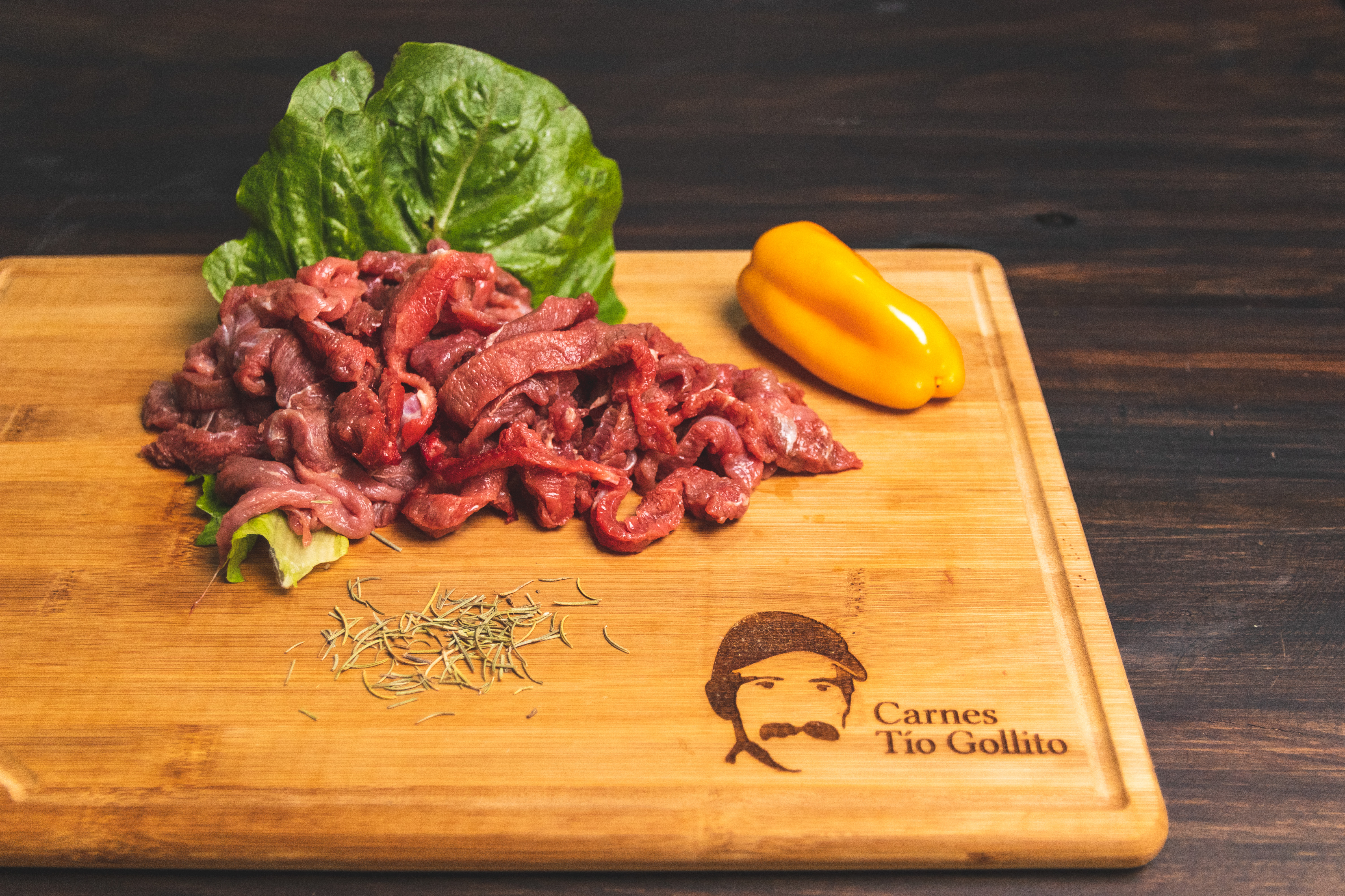 Carne en tiras